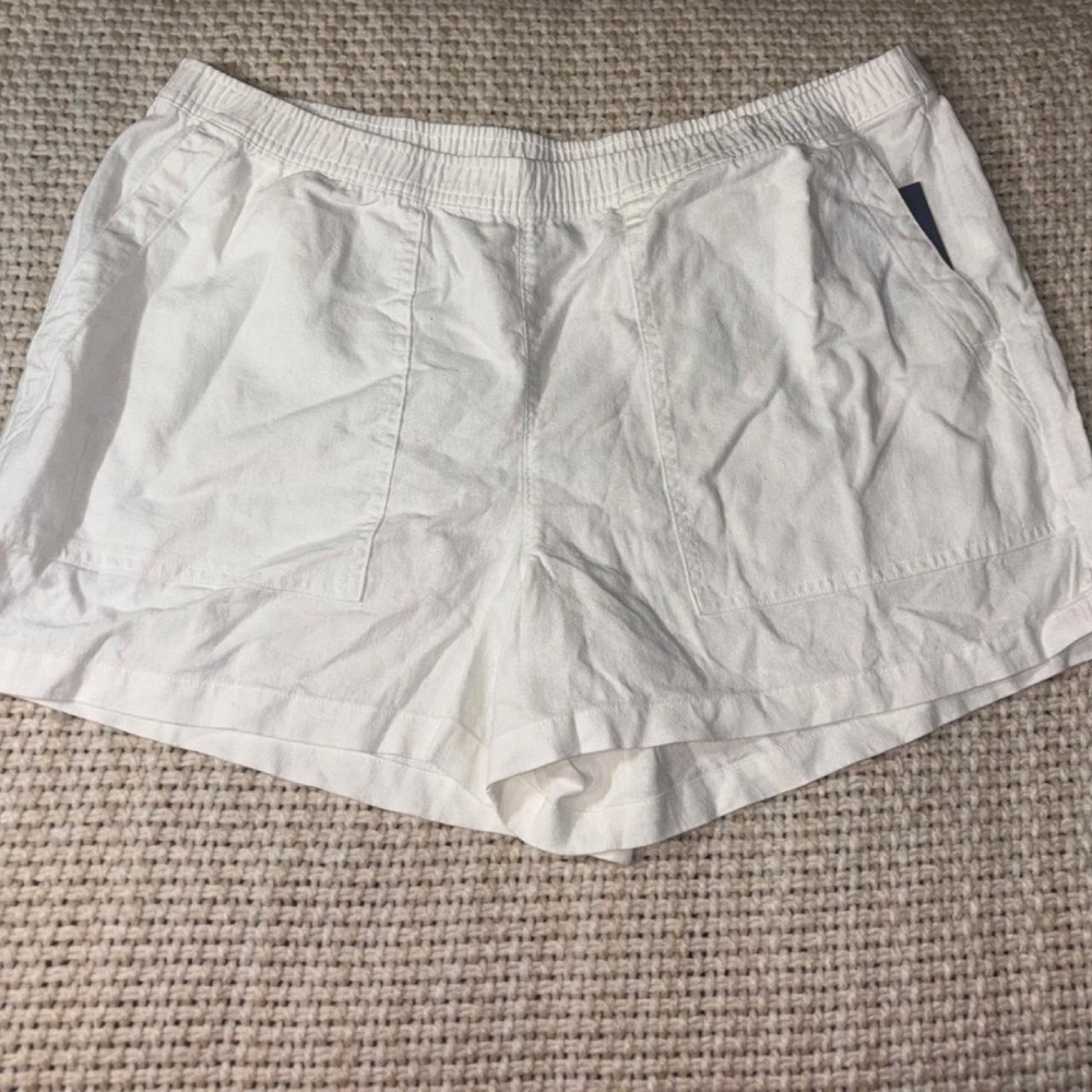 Women Large Shorts Linen Blend - Universal Thread NWT Summer Beach Casual Boho